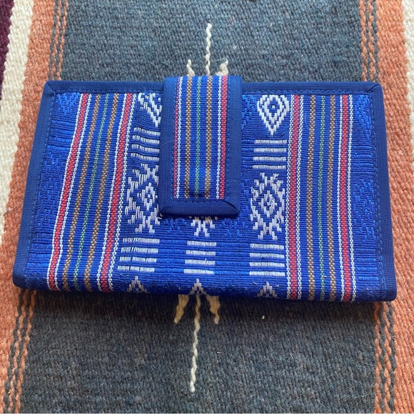 VTG 90’s Cham Weaving Artisan Made Fair Trade Handcrafted Wallet. New! - Picture 1 of 15